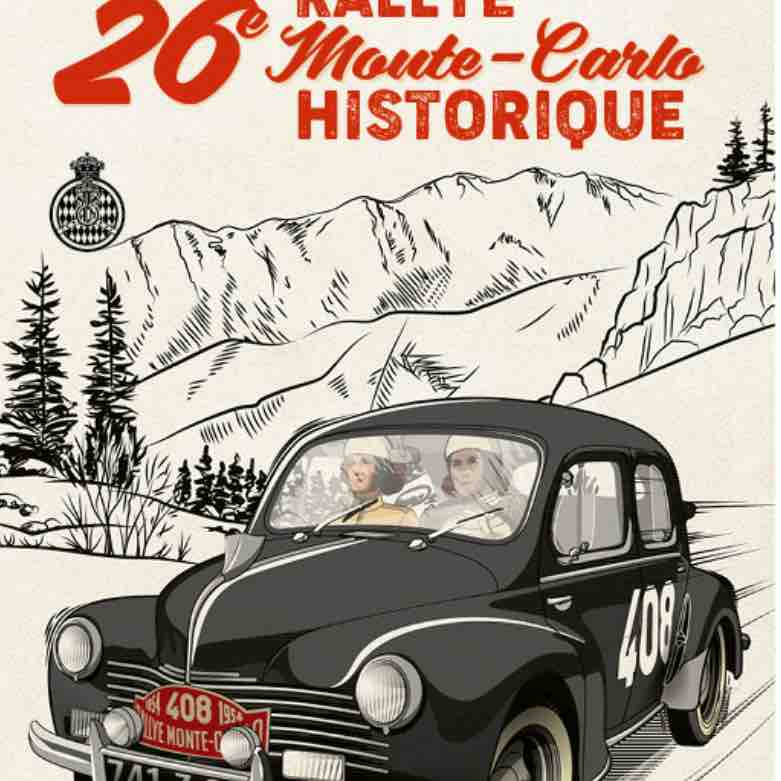 event historic rallye in monte-carol
