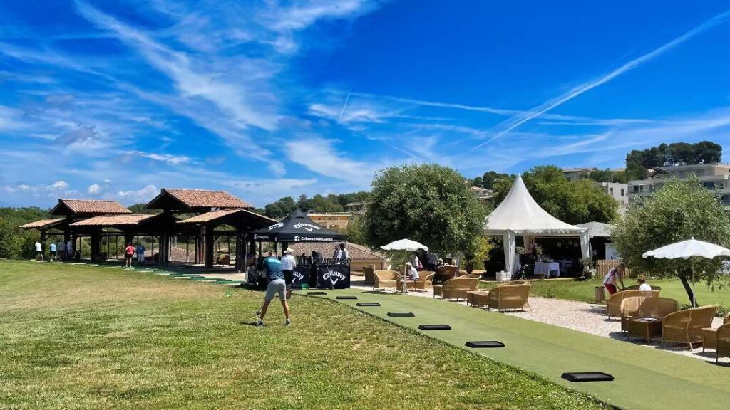 Practice á Le Provençal Golf