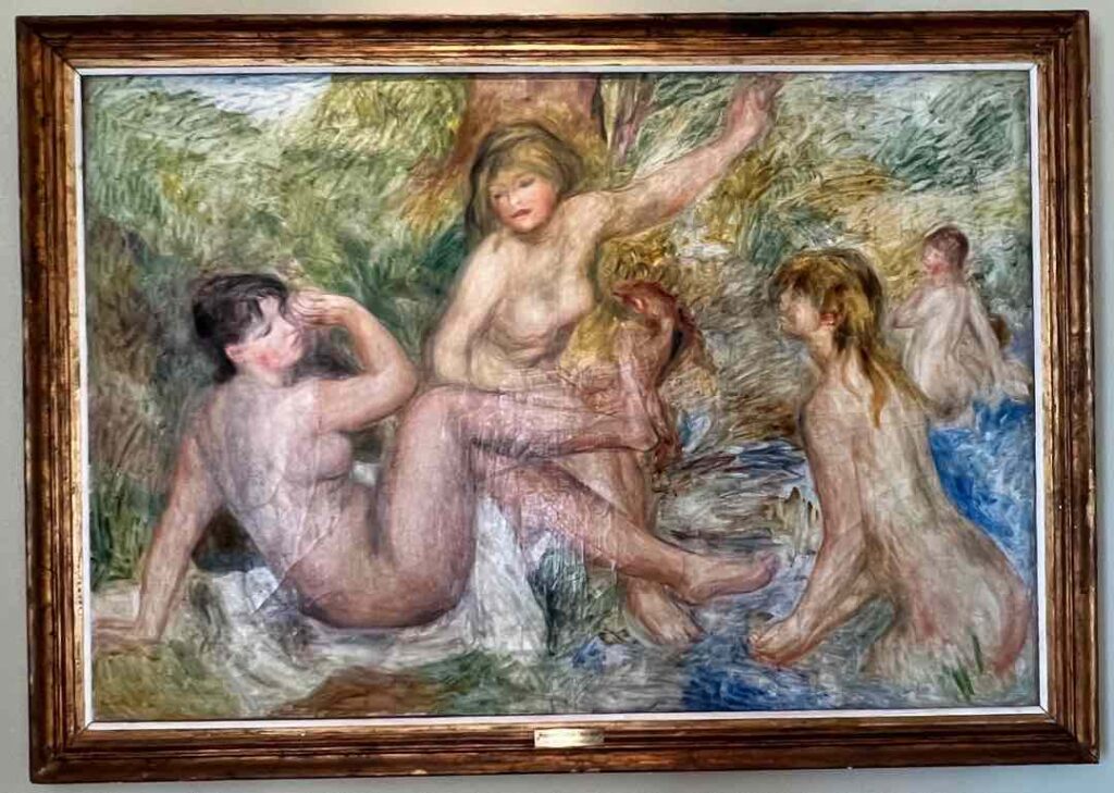 « Les Grandes Baigneuses », que l’on peut découvrir au Musée Renoir