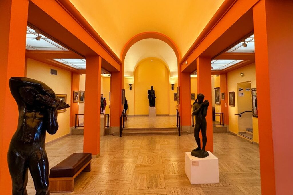 Museumsrum i Annonciade Museum i Saint-Tropez