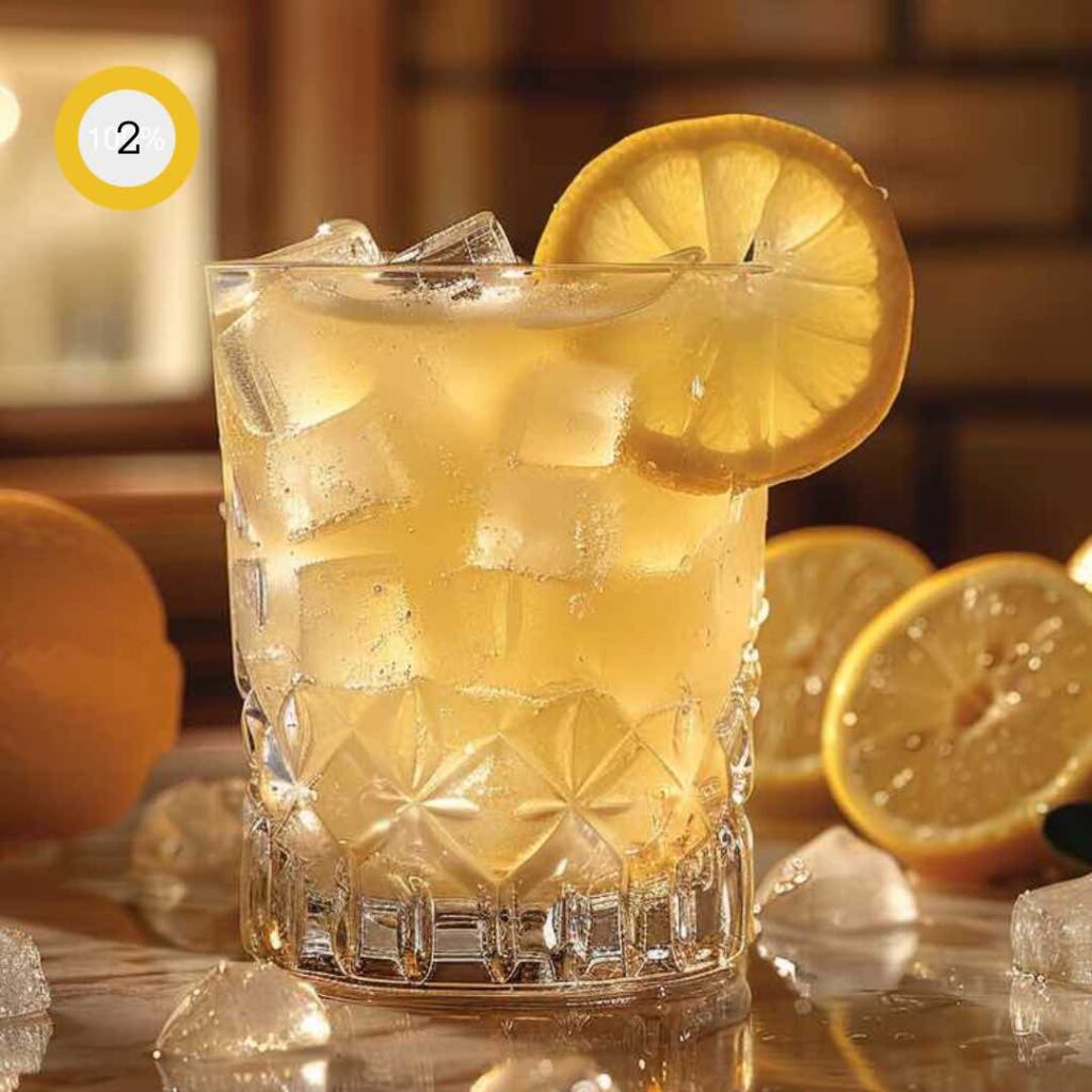 Pastis Lemon drink