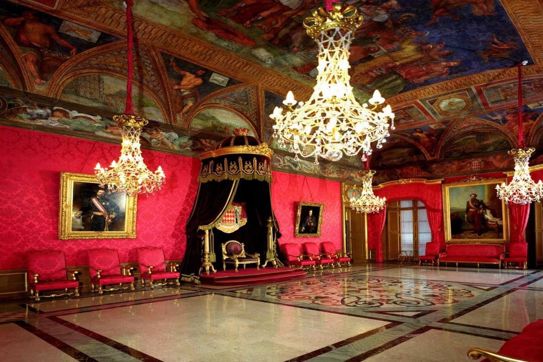 Salle du Trône Palais Princier de Monaco